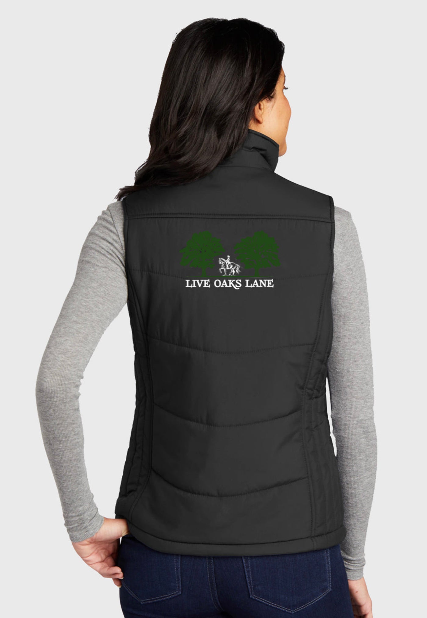 Live Oaks Farm Port Authority® Ladies + Mens Puffy Vest