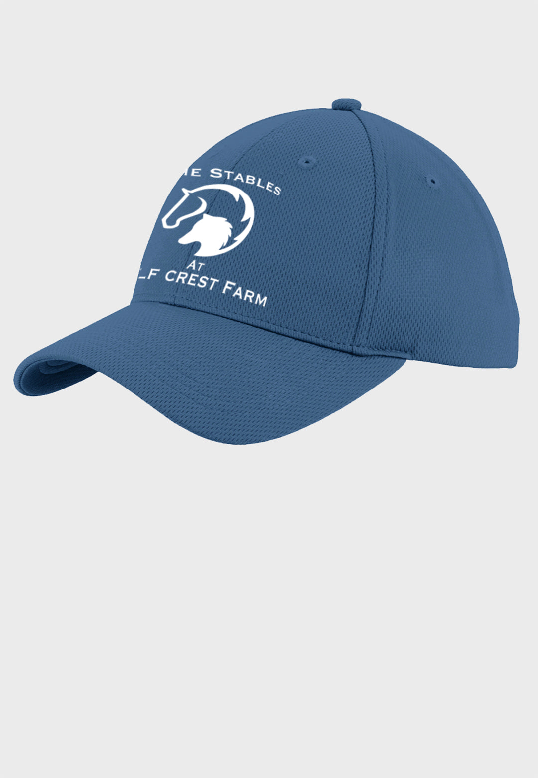 The Stables at Wulf Crest Farm Sport-Tek® PosiCharge® RacerMesh® Cap - Adult + Youth Sizes