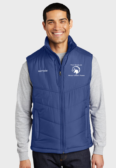 The Stables at Wulf Crest Farm Port Authority® Puffy Vest - Ladies + Mens Styles