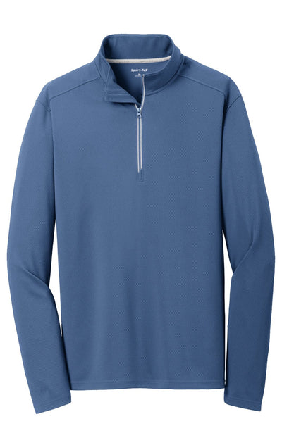 Sport-Tek® Sport-Wick® Textured 1/4-Zip Pullover