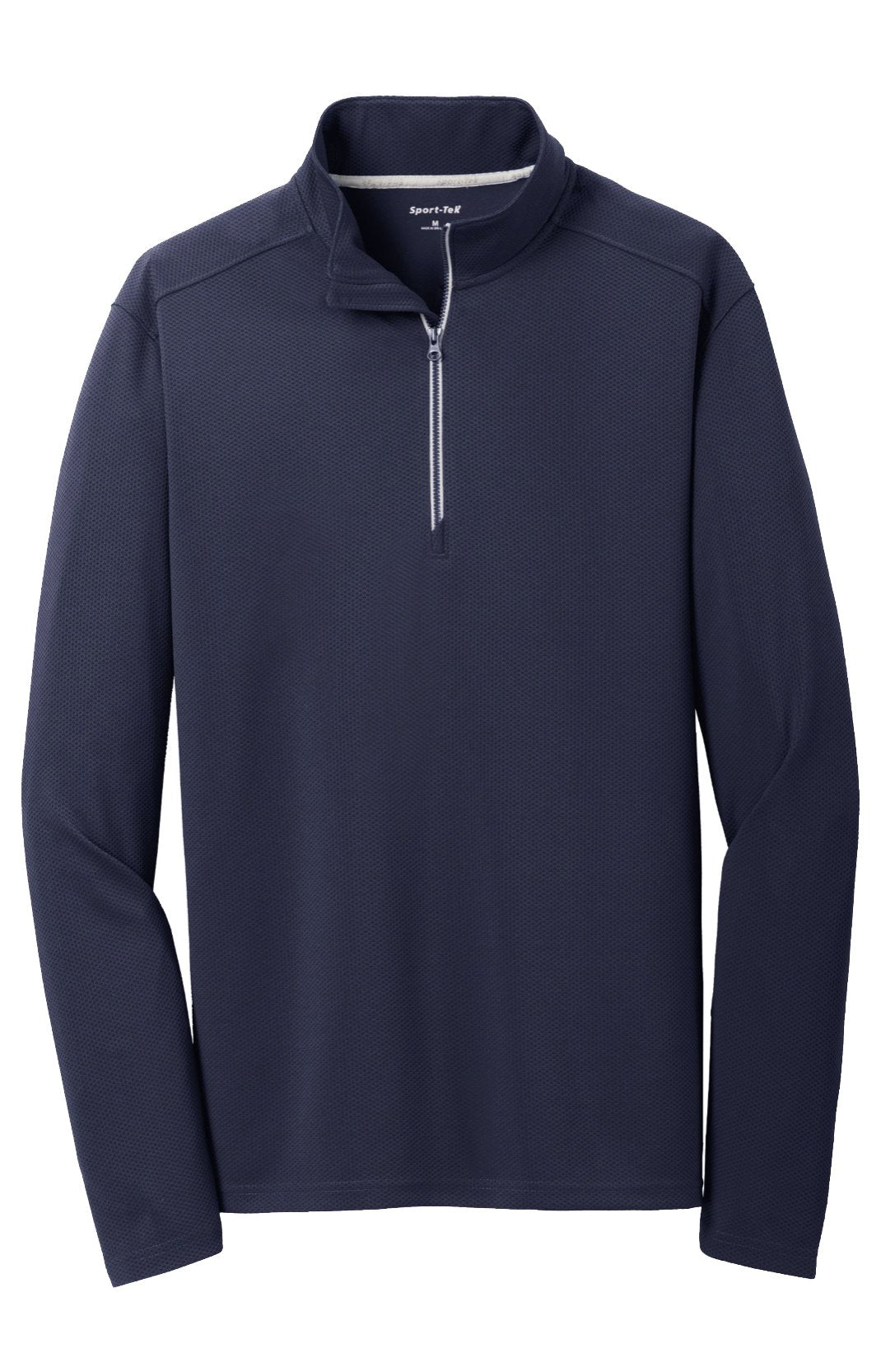 Sport-Tek® Sport-Wick® Textured 1/4-Zip Pullover